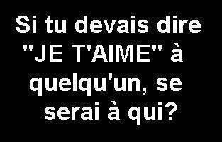 repondez vous les filles stp