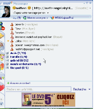 donne ton msn